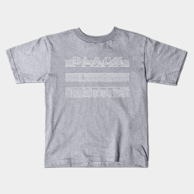 black lives matter Kids T-Shirt by Grapdega